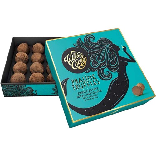 Willie's Cacao Pralinentrüffel aus Milchschokolade 110g