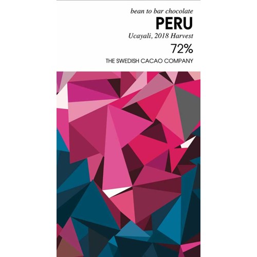 THE SWEDISH CACAO COMPANY Peru 72% 50g