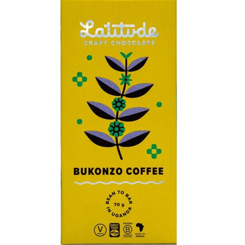 Latitude Bukonzo Kaffee 70% vegan 70g