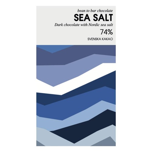 THE SWEDISH CACAO COMPANY MEERSALZ 74% 50g