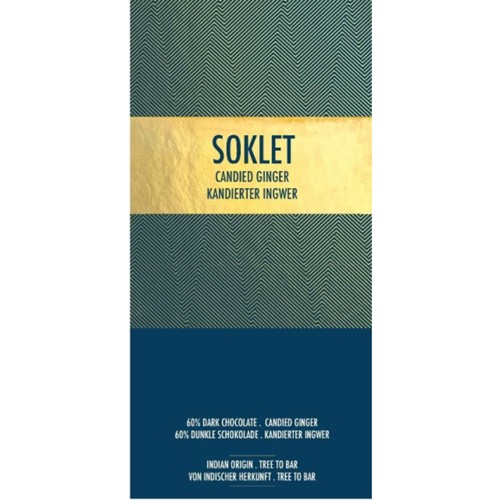 Soklet Kandierter Ingwer 60% 50g