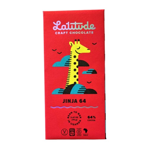 Latitude Jinja vegan 64% 70g