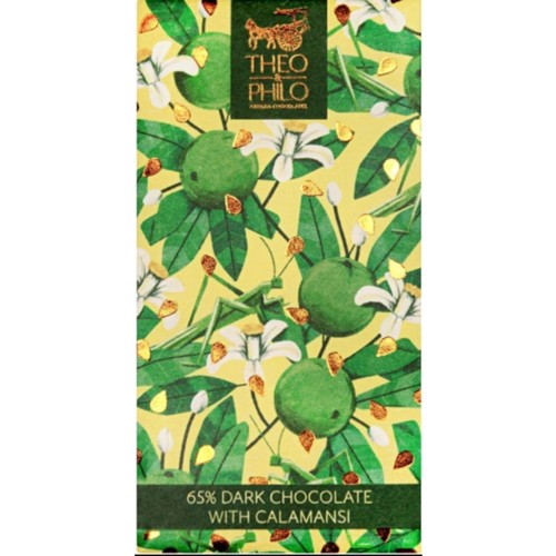 THEO & PHILO 65% Dark Chocolate with Calamansi 45g
