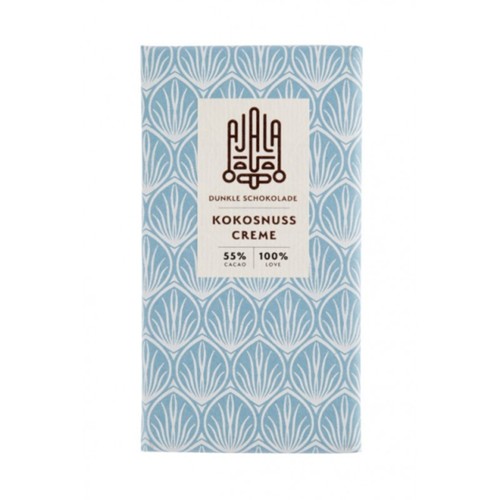 Ajala Dunkle Schokolade Kokosnuss Creme 55% 45g