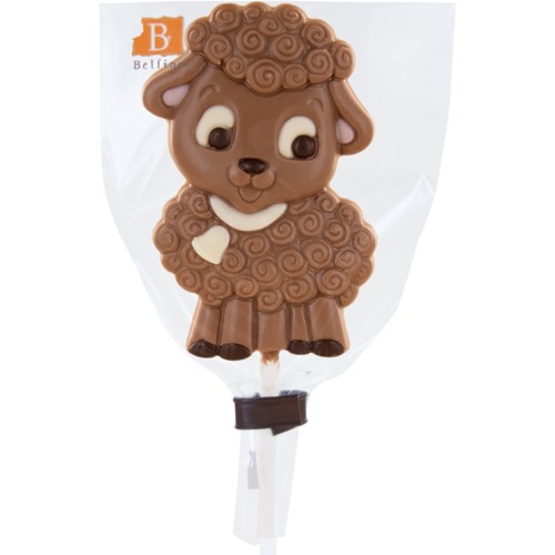 Belfine Belgian Chocolate Lamb Lolly 25g