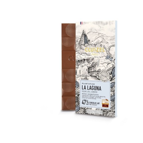 Cluizel Tafel-Schokolade Vollmilch La Laguna Lait 47% 70g