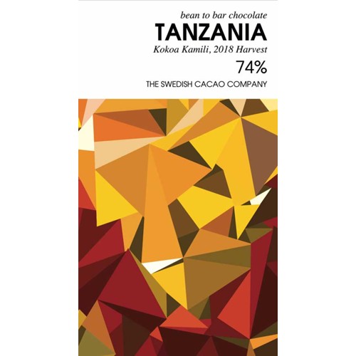 THE SWEDISH CACAO COMPANY TANSANIA 74% 50g