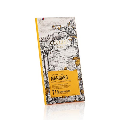 Cluizel Plantagenschokoladentafel Mangaro 71% Bitter 70g