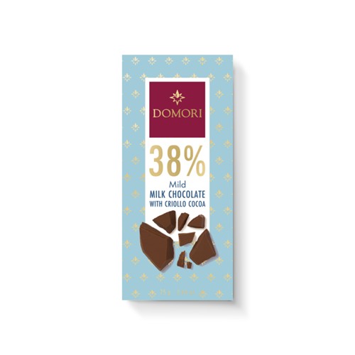 DOMORI Milchschokolade 38% 75g