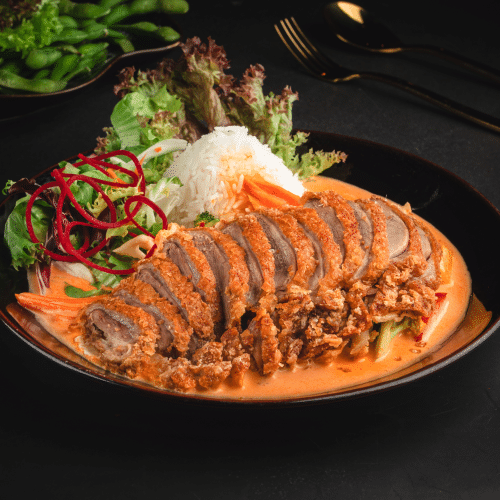 Yellow Creamy mit knuspriger Ente