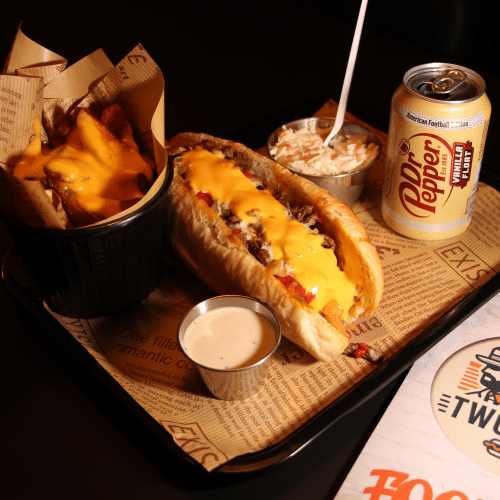 Philly Cheesesteak Sandwich Menü