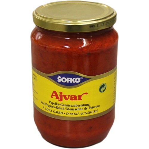 Sofko Ajvar scharf 680g