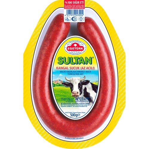 Egetürk Sultan Knoblauchwurst 500g