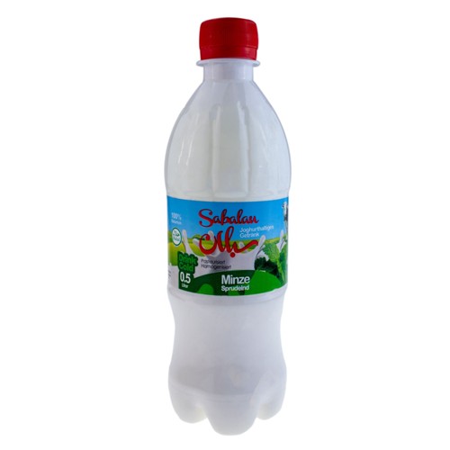 Sabalan Sprudelndes Joghurt Getränk mit Minze 1.5l