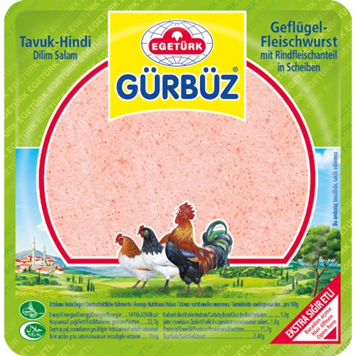 Egetürk Salam Gürbüz 200g