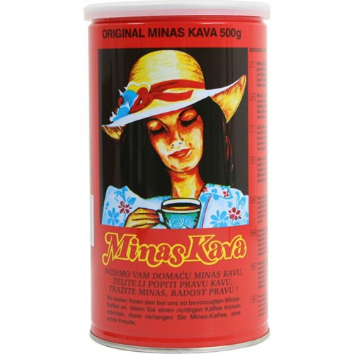 Minas Kava Kaffee gemahlen nach Balkan Art 500g
