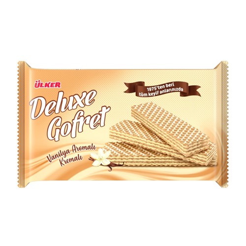 Ülker Deluxe Vanillewaffel 220g