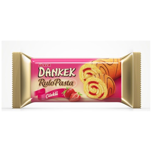 Ülker Dankek Biskuitrolle mit Erdbeerfüllung 235g