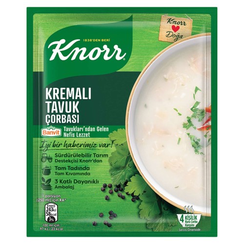 KNORR CREMIGE HÜHNERSUPPE 240g
