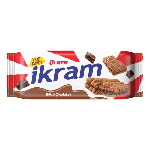 Ülker Ikram Schokoladen Kekse - Cikolatali Bisküvi 84g