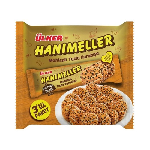 Ülker Hanımeller gesalzene Kekse 3 x 81g