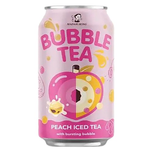 Madam Hong Bubble Tea Pfirsich Eistee 0.32l (EINWEG)