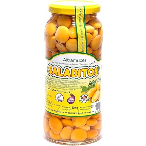 Saladitos Weiße Lupinen in Salzlake 600g