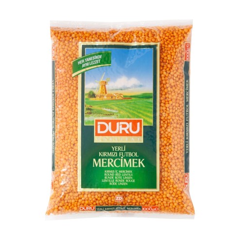 Duru Runde Rote Linsen 1000g
