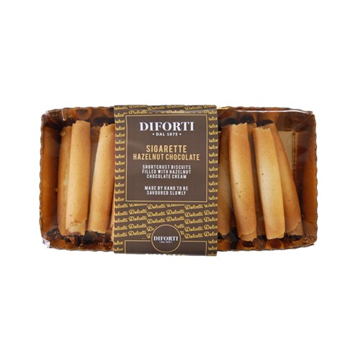 Hazelnuts filled tubes 150g