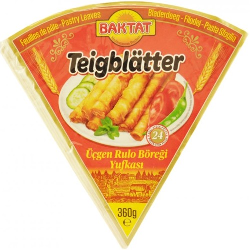 Baktat Teigblätter Ücgen Yufka 360g