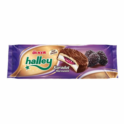 Ülker Halley Karadutlu Sandviç Bisküvi 236g