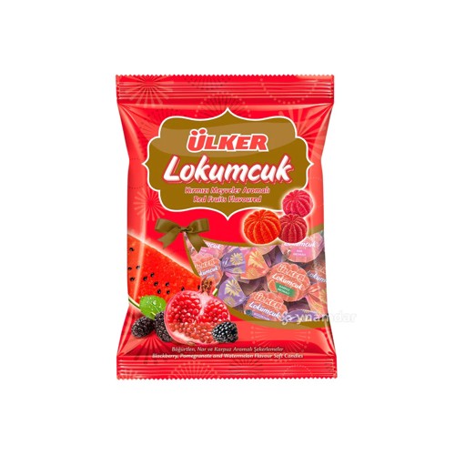 Ülker Lokumcuk Rote Früchte Zucker 225g