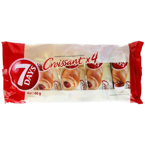 7 DAYS Croissant Kakao 4 x 60g