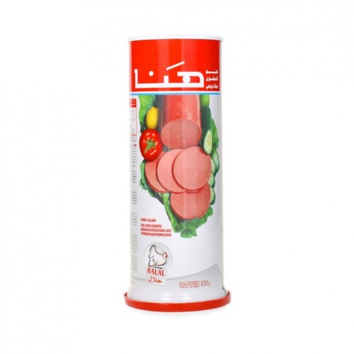 Hana Hähnchen Mortadella mit Hot Pepper 830g