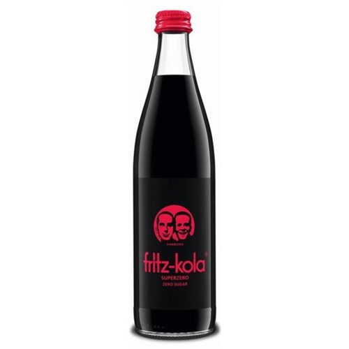fritz-kola Superzero 0.5l (MEHRWEG)