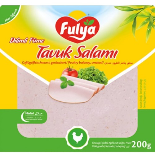 Fulya Geschnittene Hühnersalami 200g