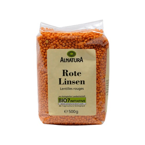 Alnatura Bio Rote Linsen 800g