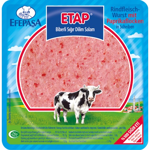 Efepaşa Yöre Rindfleischwurst 150g