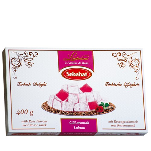 Sebahat Turkish Delight Rose 400g