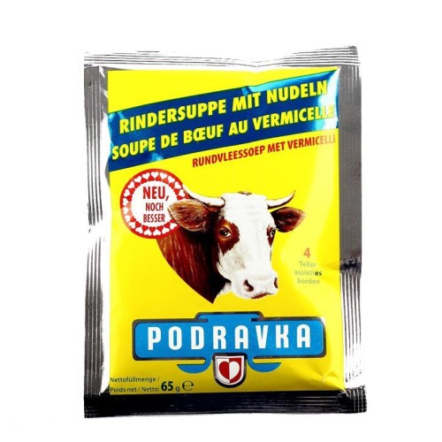 Rindersuppe mit Nudeln Podravka 65g