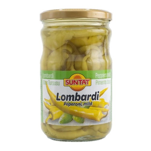 Suntat Lombardi Pepper in brine 0.66l