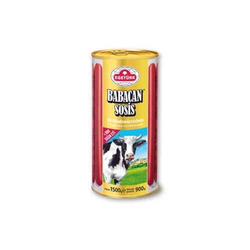 Egetürk Rindswürstchen Babacan 900g