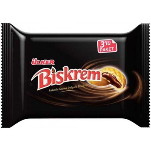 Ülker Biskrem Kekse mit Schokofüllung 3er Pack 300g