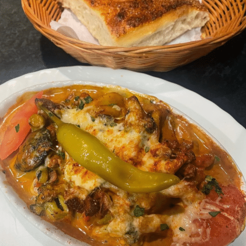 Güvec - Lammfleisch