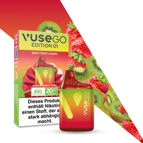 Vuse GO 800 (BOX) Strawberry Kiwi