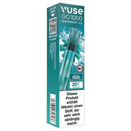 Vuse Go 1000 Pen Peppermint Ice