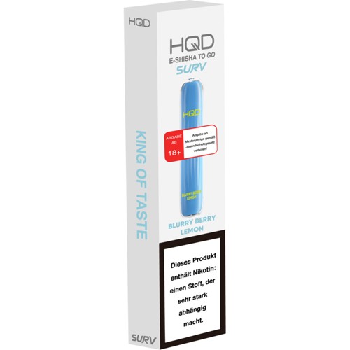 HQD Wave Surv 600 Blue Razz Lemon 28g