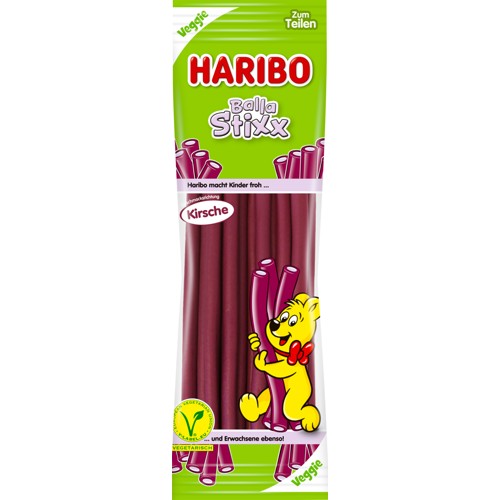 Haribo Bella Stixx Kirsche 200g