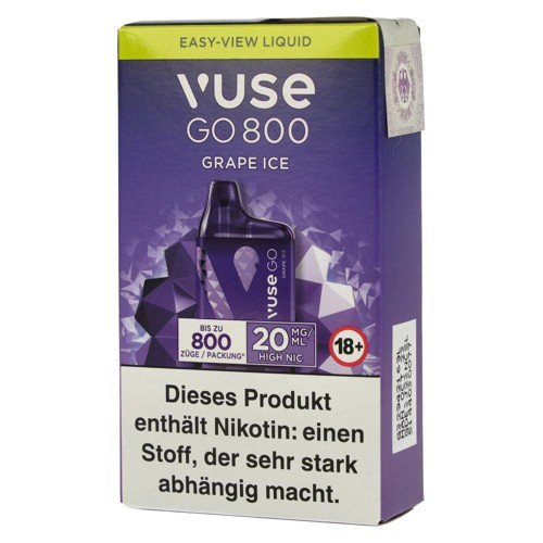 Vuse GO 800 (BOX) Grape Ice
