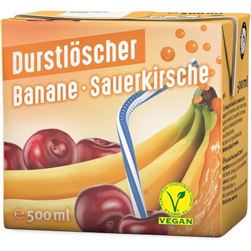 Durstlöscher Banane-Kirsch 0.5l
